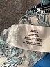 Wildfox 100% Rayon Print Teal Shorts Size M - photo 4