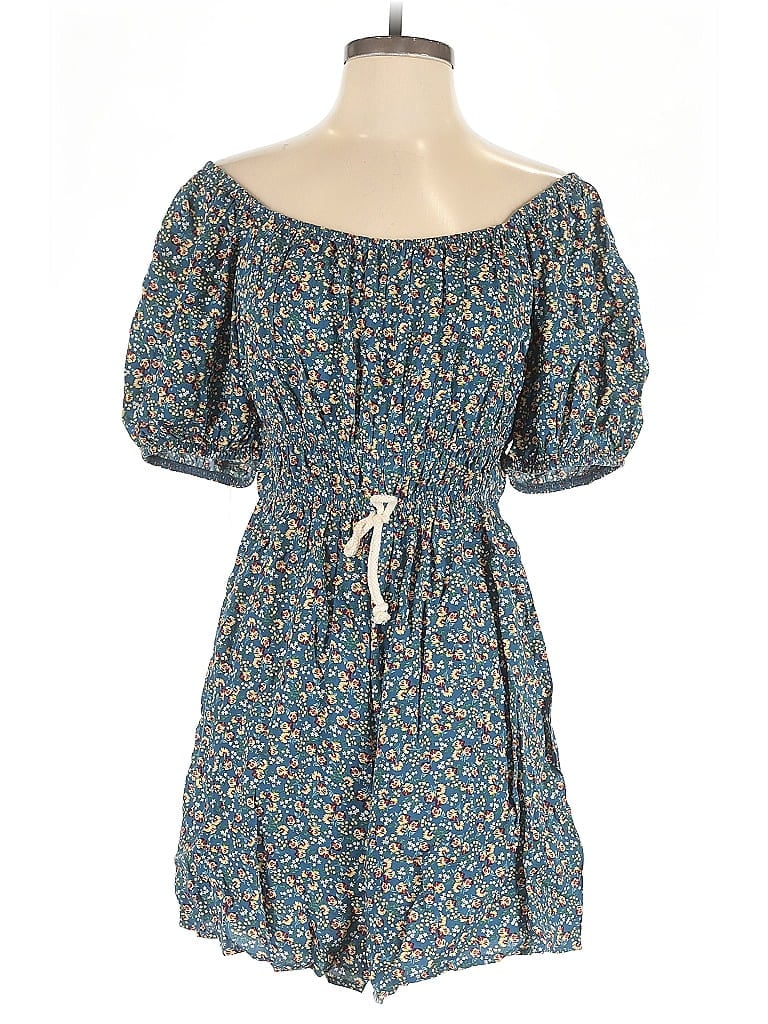 Time After Time Romper In Multi