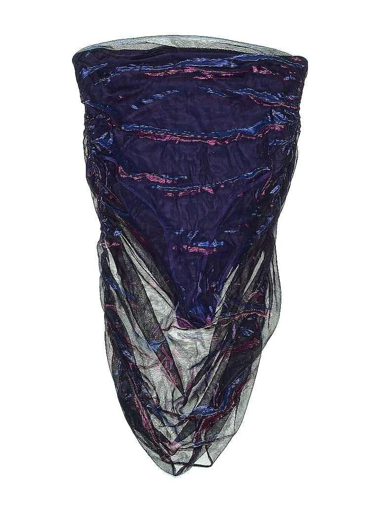 Pre-owned Shein Curve Skort In Blue