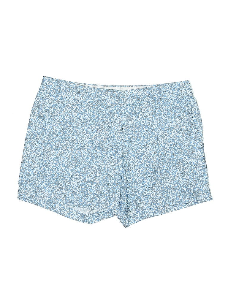 Pre-owned J.crew Factory Store Shorts In Blue