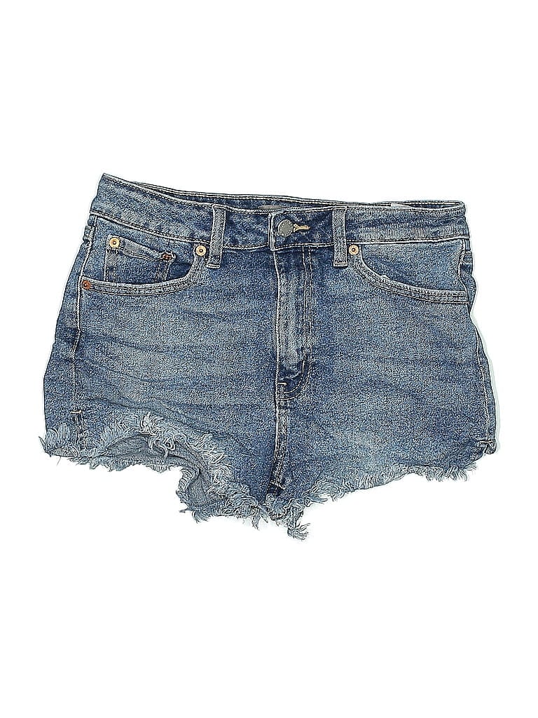 JUST USA Pre-owned Denim Shorts In Blue