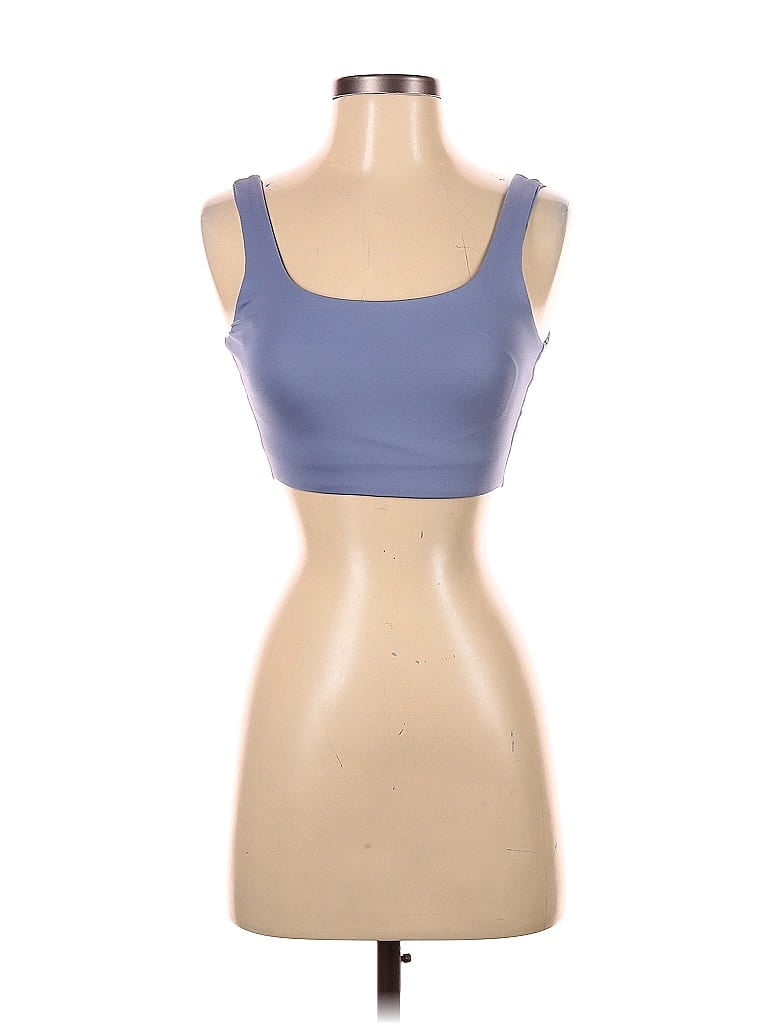 Pre-owned Mwl By Madewell Sports Bra In Blue