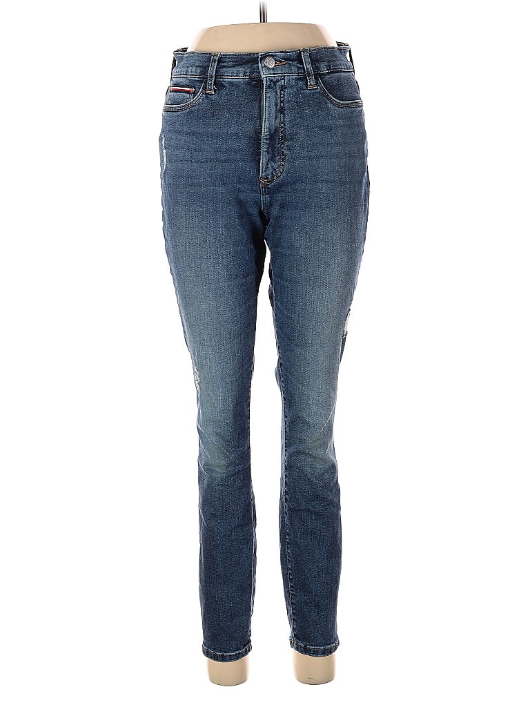 Pre-owned Tommy Hilfiger Jeans In Blue