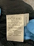 edition 100% Polyester Chevron-herringbone Black Dress Pants Size M - photo 3