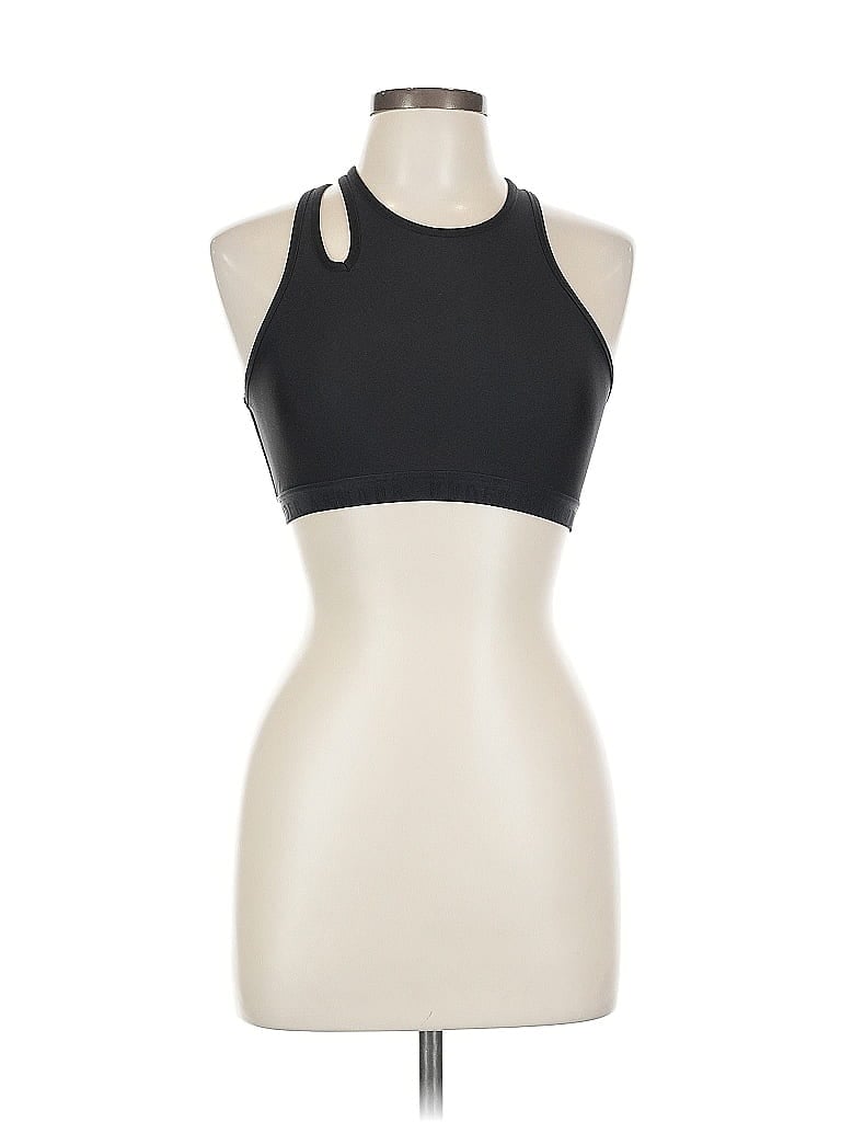 Click to view more detailed imagery on our partner's website Pre-owned Under Armour Tank Top Black Halter Neckline Tops