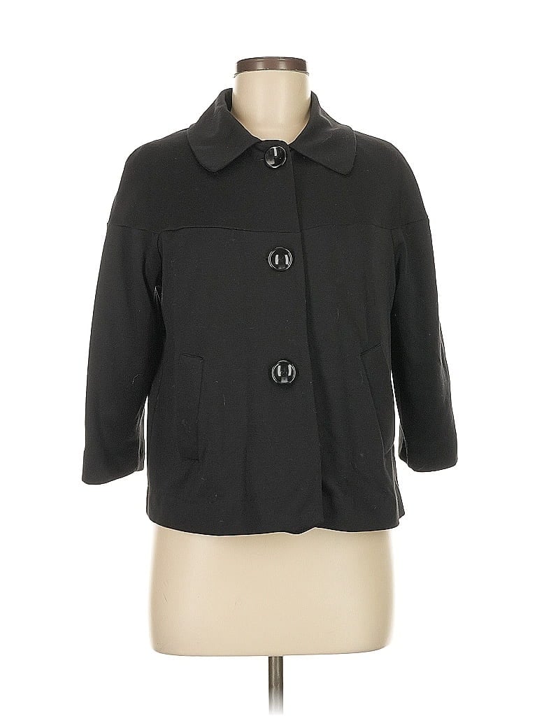 Click to view more detailed imagery on our partner's website Pre-owned Notations Coat In Black
