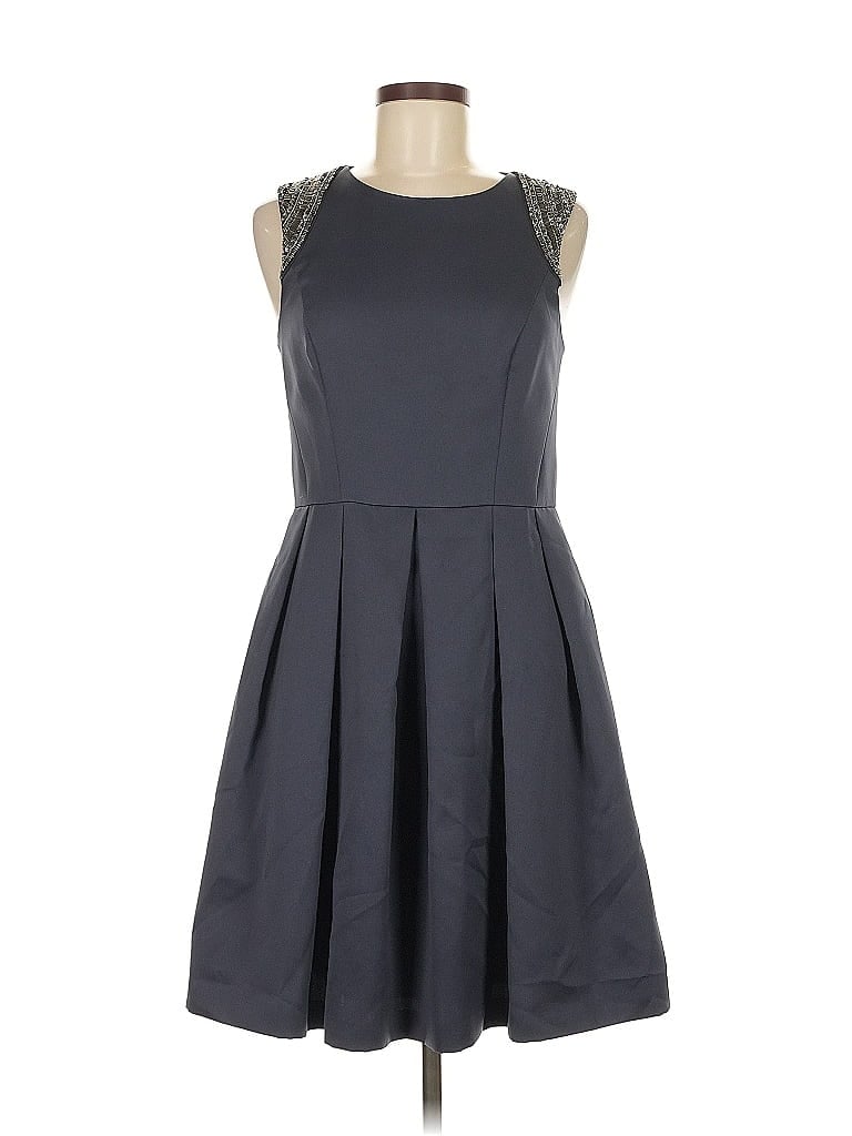 Pre-owned Shoshanna Cocktail Dress In Gray