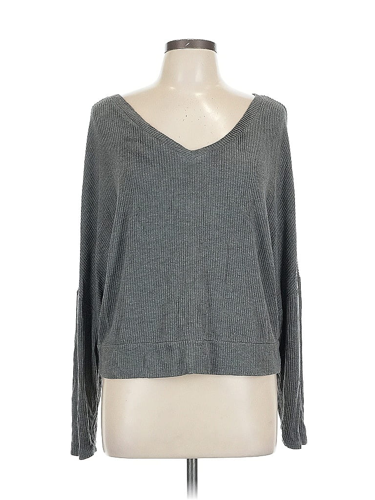 Pre-owned Unbranded Pullover Sweater In Gray