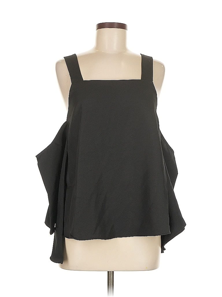 Pre-owned Essue Sleeveless Blouse In Gray