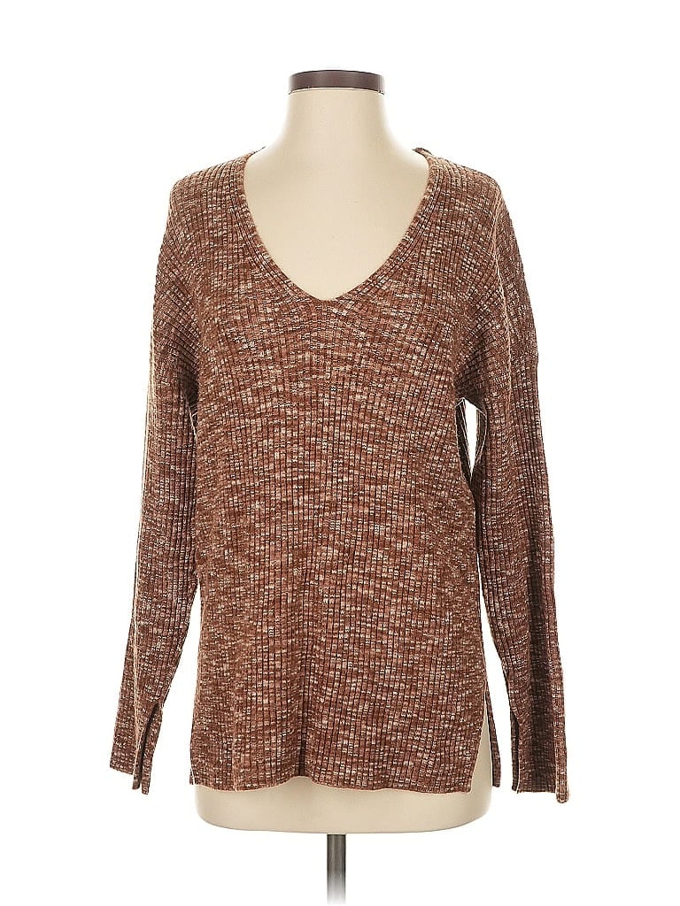 Pre-owned Abercrombie & Fitch Pullover Sweater In Brown