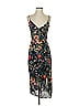 Cooper St 100% Polyester Tropical Black Cocktail Dress Size 2 - photo 1