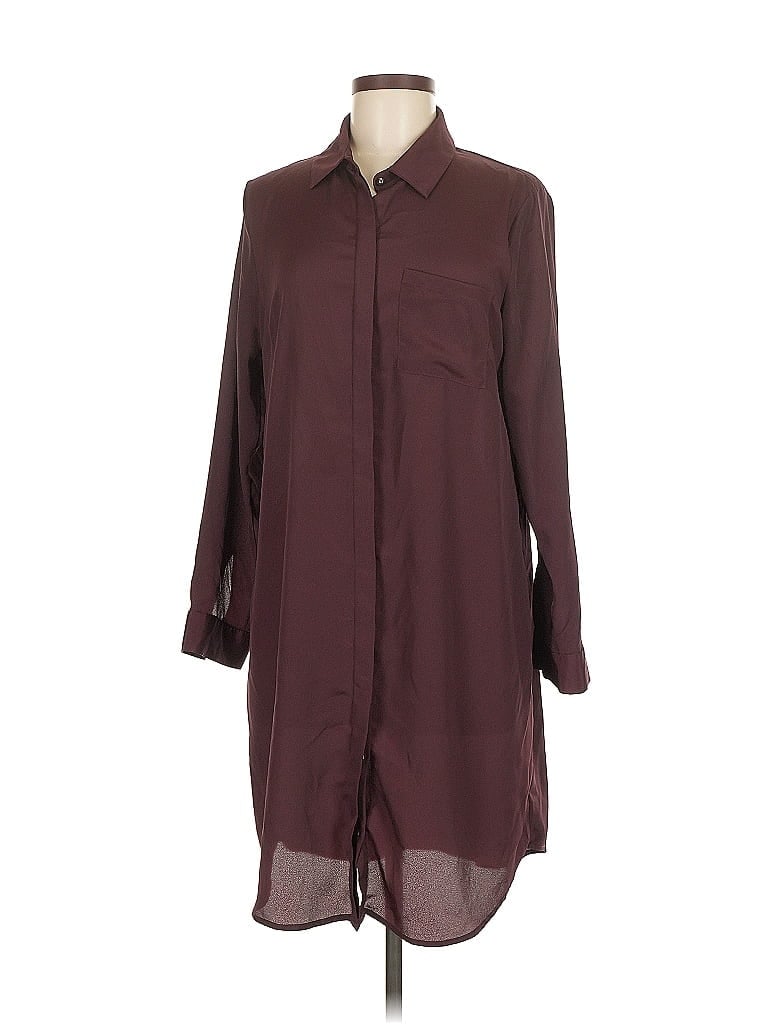 Pre-owned Old Navy Casual Dress In Burgundy