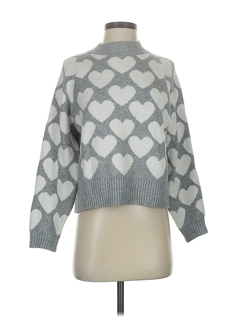 Pre-owned Old Navy Pullover Sweater In Gray