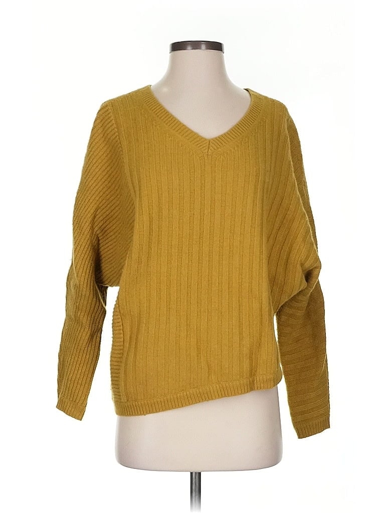 Pre-owned Charli Pullover Sweater In Yellow