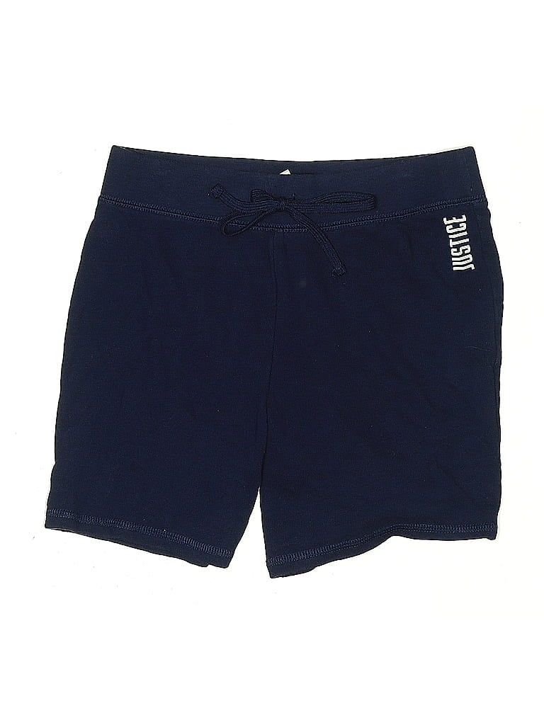 Pre-owned Justice Active Kids' Athletic Shorts In Blue
