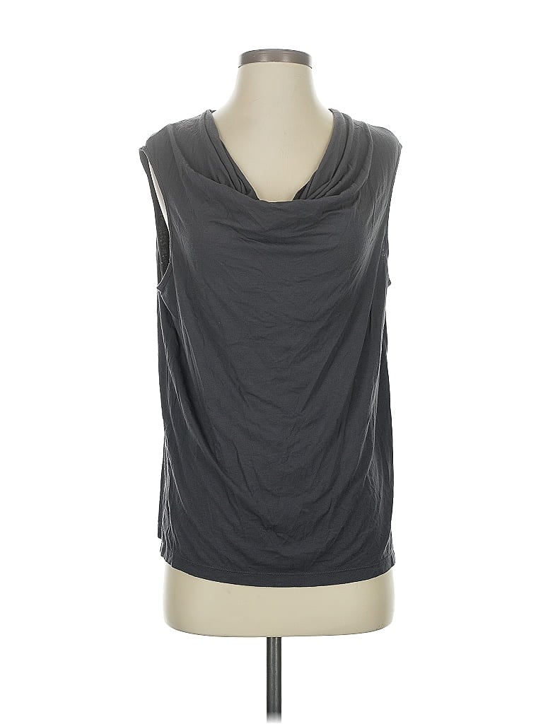 Pre-owned J.crew 365 Sleeveless T-shirt In Gray