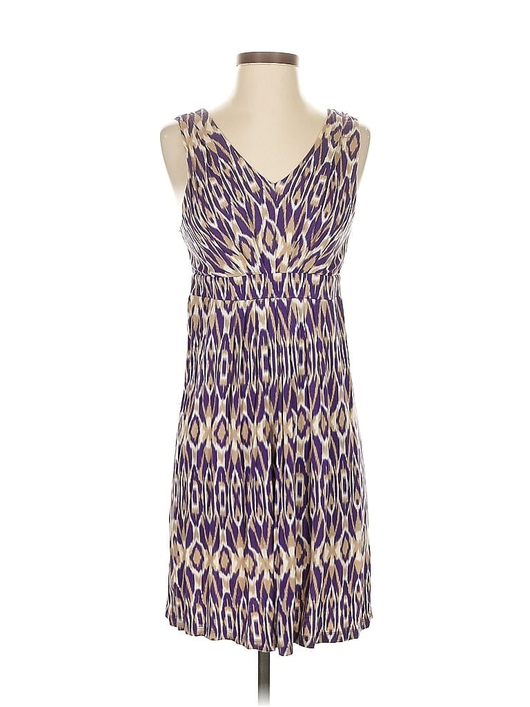 Pre-owned Ann Taylor Loft Outlet Casual Dress In Purple