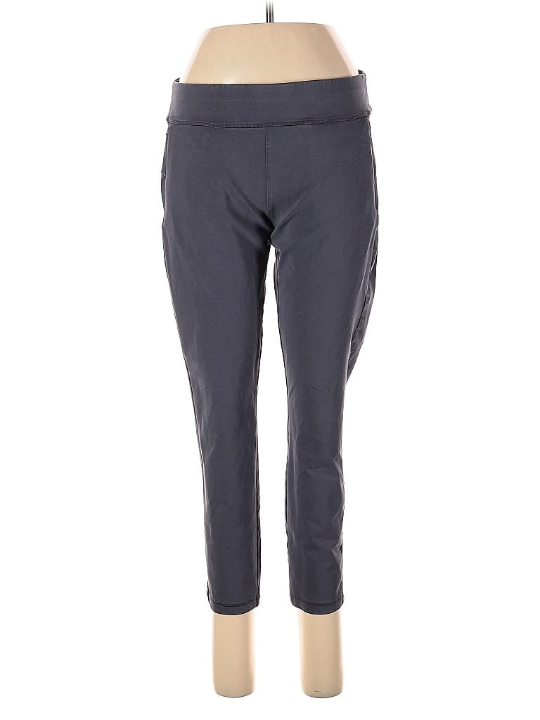 Pre-owned Susan Graver Active Pants In Gray
