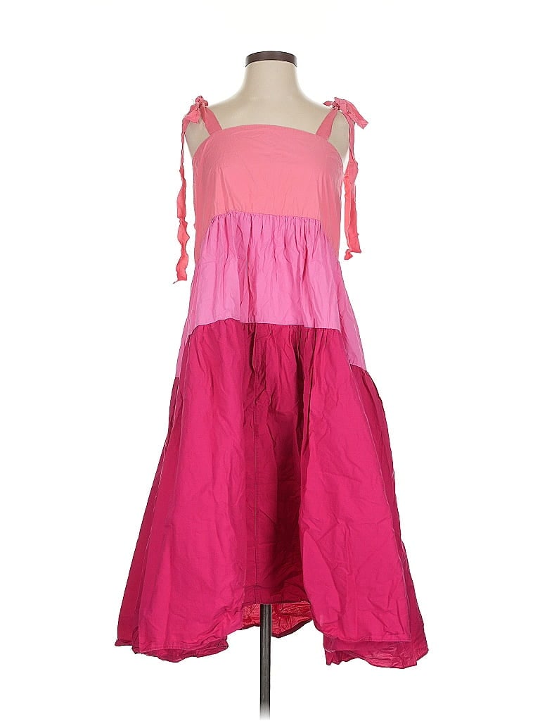 Pre-owned Peter Som Collective Casual Dress In Pink