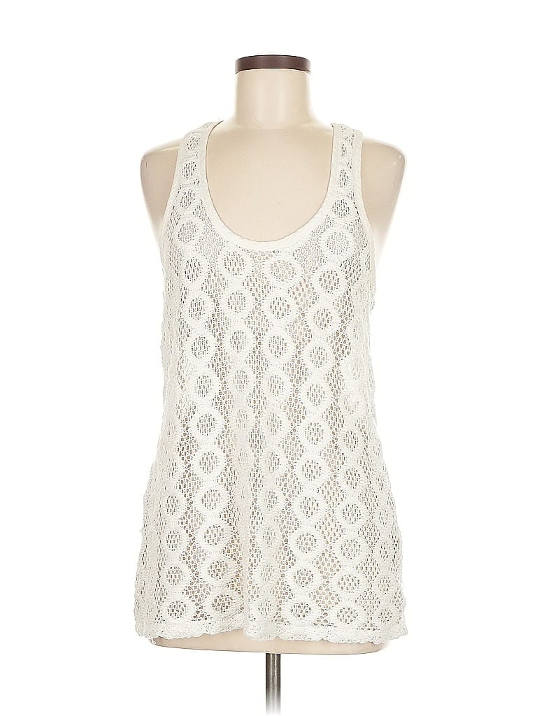 Pre-owned Banana Republic Sweater Vest In White