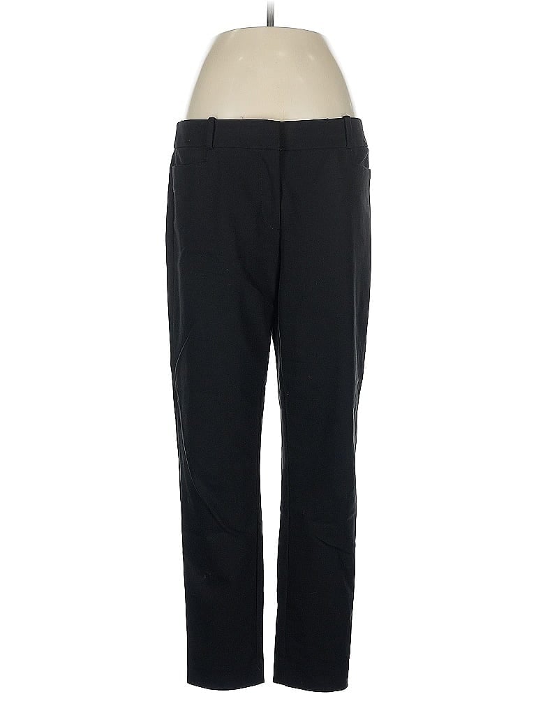 Pre-owned Ann Taylor Loft Track Pants In Black