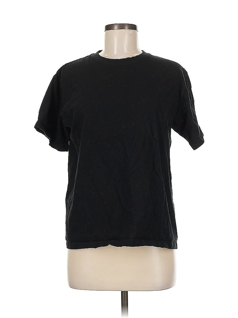 Pre-owned Assorted Brands Short Sleeve T-shirt In Black