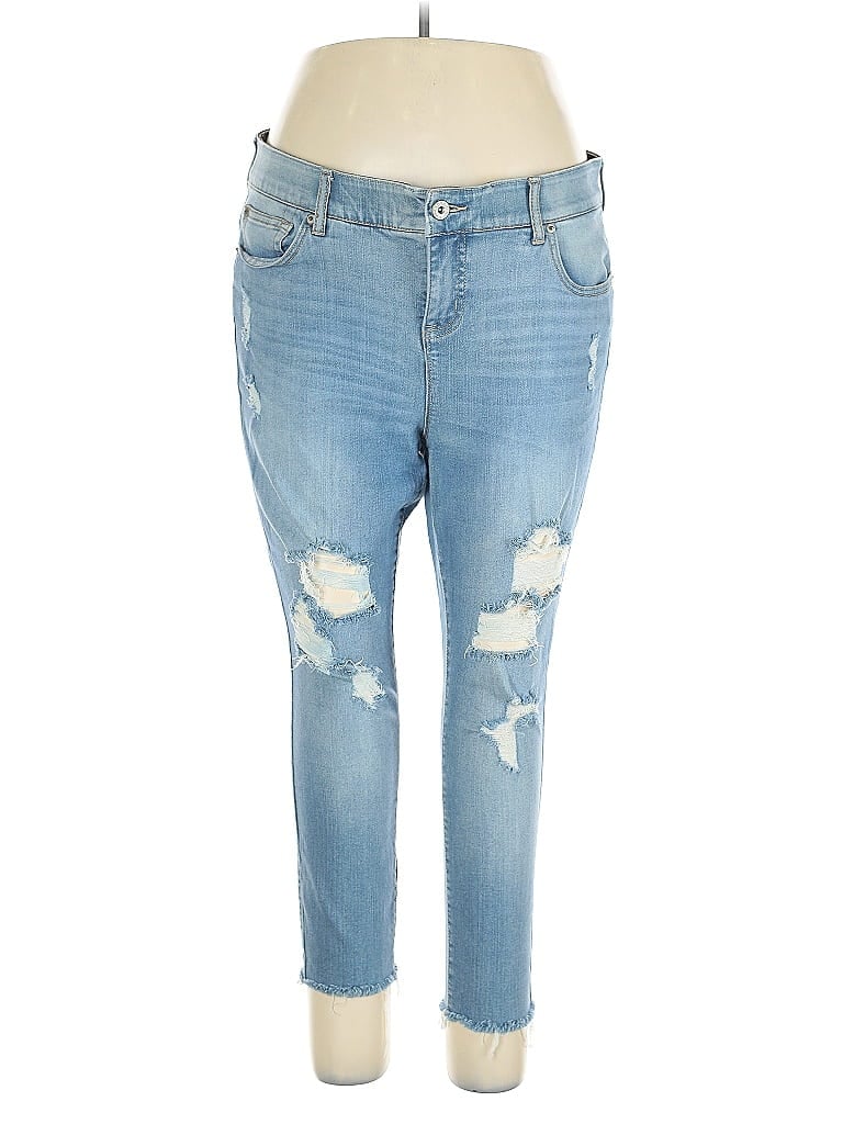 Pre-owned Torrid Jeans In Blue