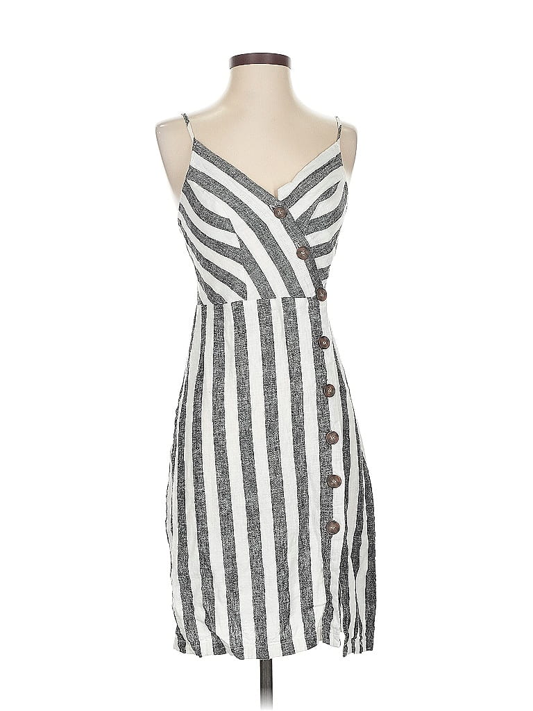 Pre-owned Love Tree Casual Dress In Gray