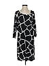 MICHAEL Michael Kors Graphic Black Casual Dress Size S - photo 1