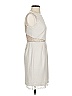 BCBGMAXAZRIA 100% Polyester Solid Ivory Cocktail Dress Size 2 - photo 4