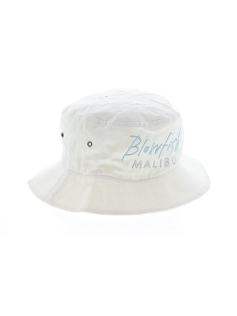 Pre-owned Blowfish Sun Hat In White