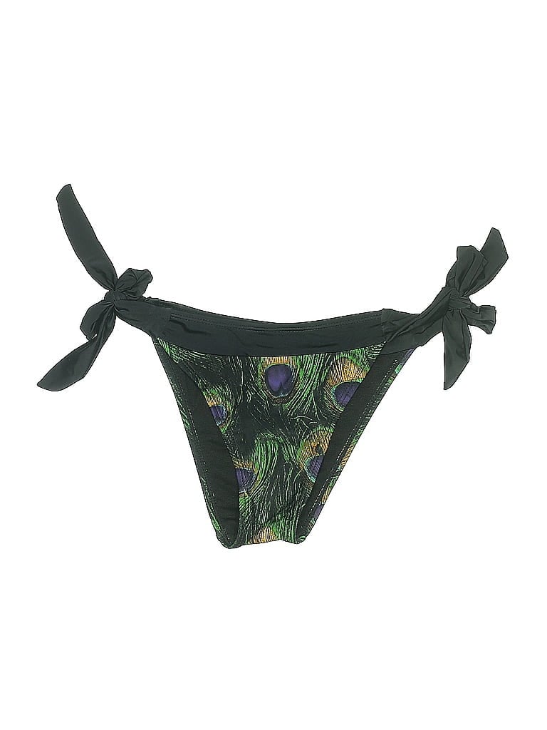 Pre-owned Unbranded Swimsuit Bottoms In Black