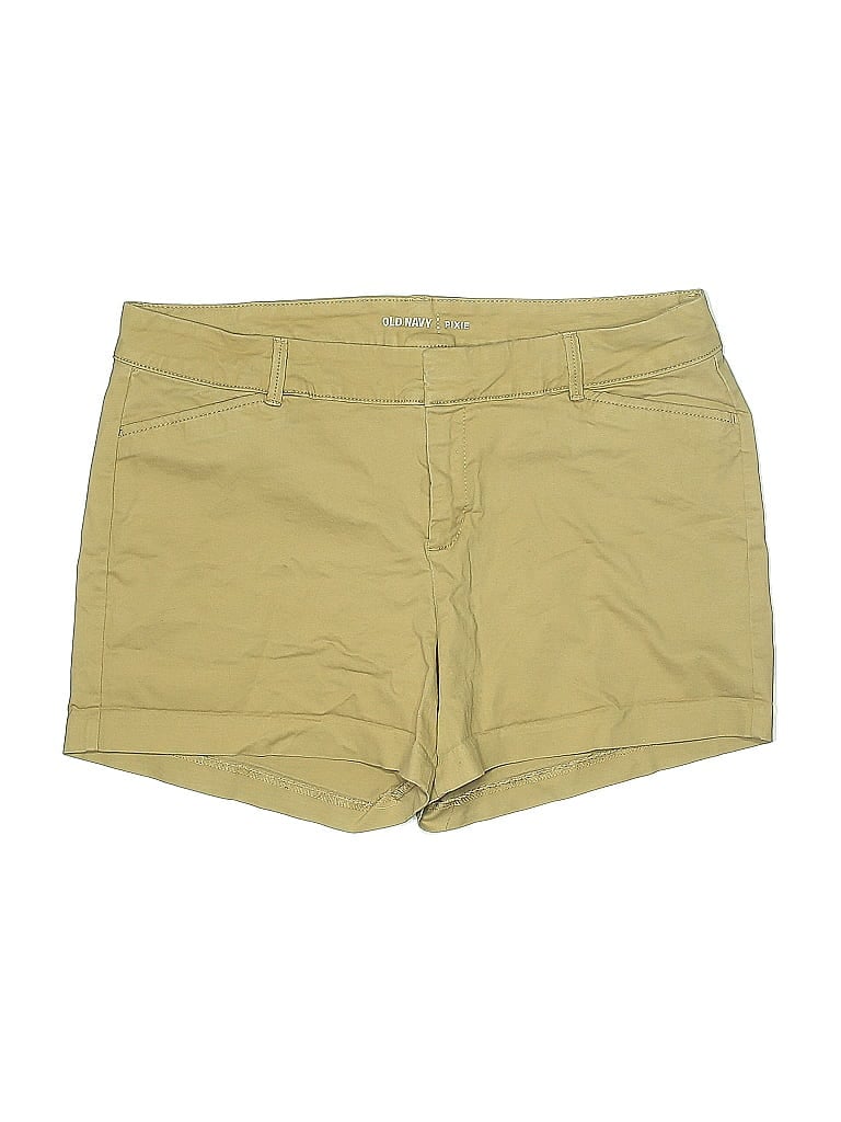 Pre-owned Old Navy Khaki Shorts In Gold