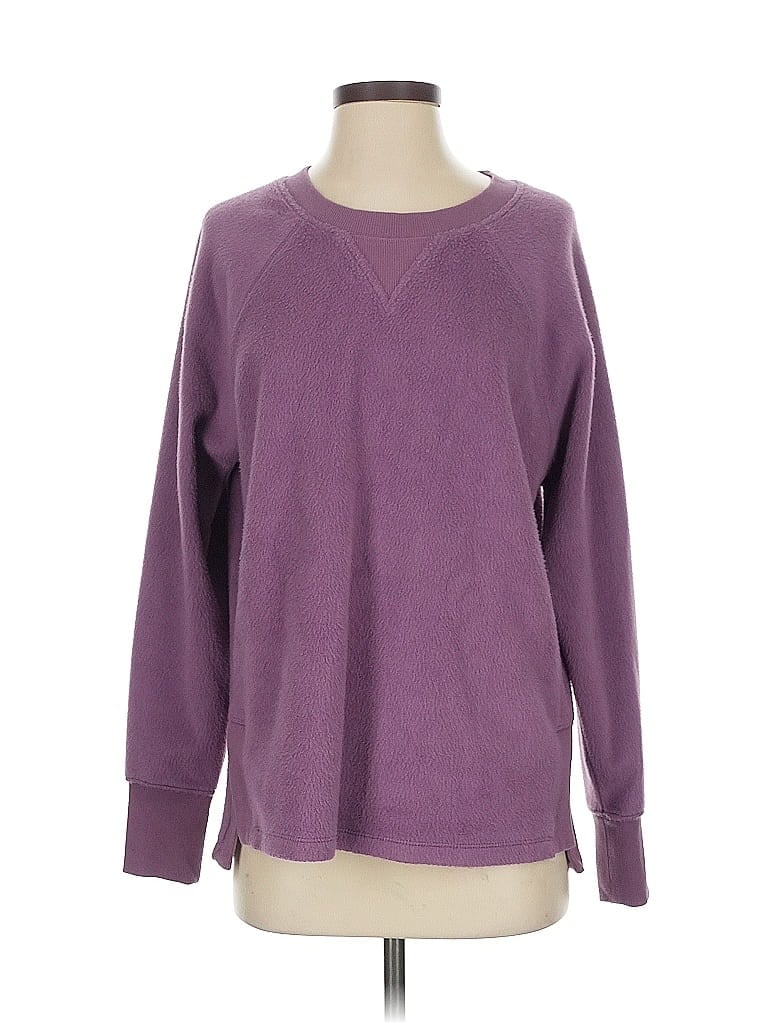 Pre-owned Sage Collective Sweatshirt In Purple