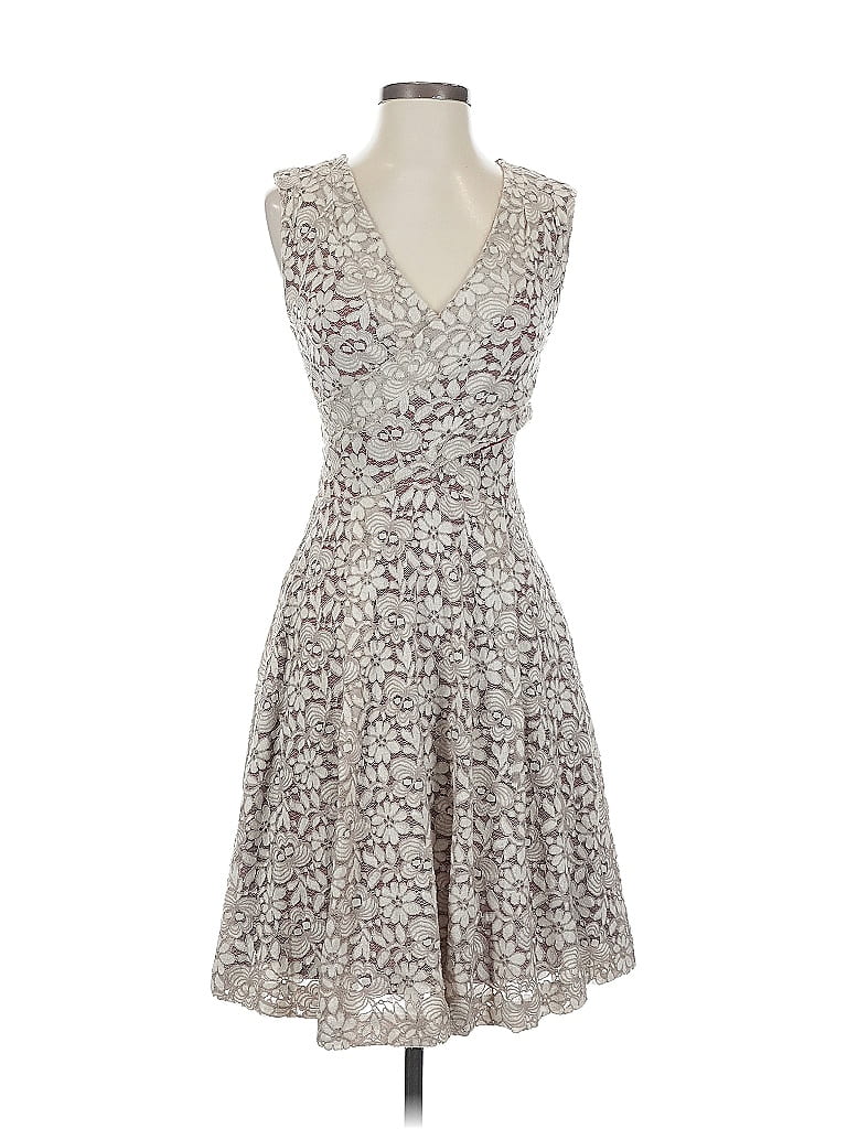 Pre-owned Maeve Cocktail Dress In Gray