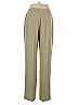 Unbranded Solid Green Casual Pants Size 12 - photo 2