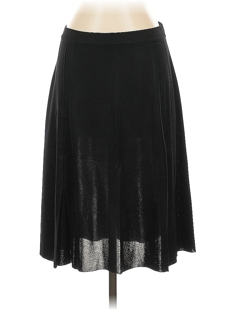 Pre-owned Misook Casual Skirt In Black