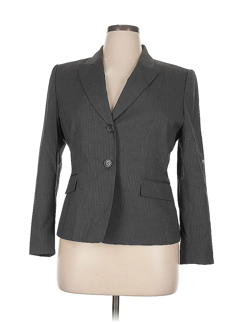 Pre-owned Tahari By Asl Blazer Jacket In Gray