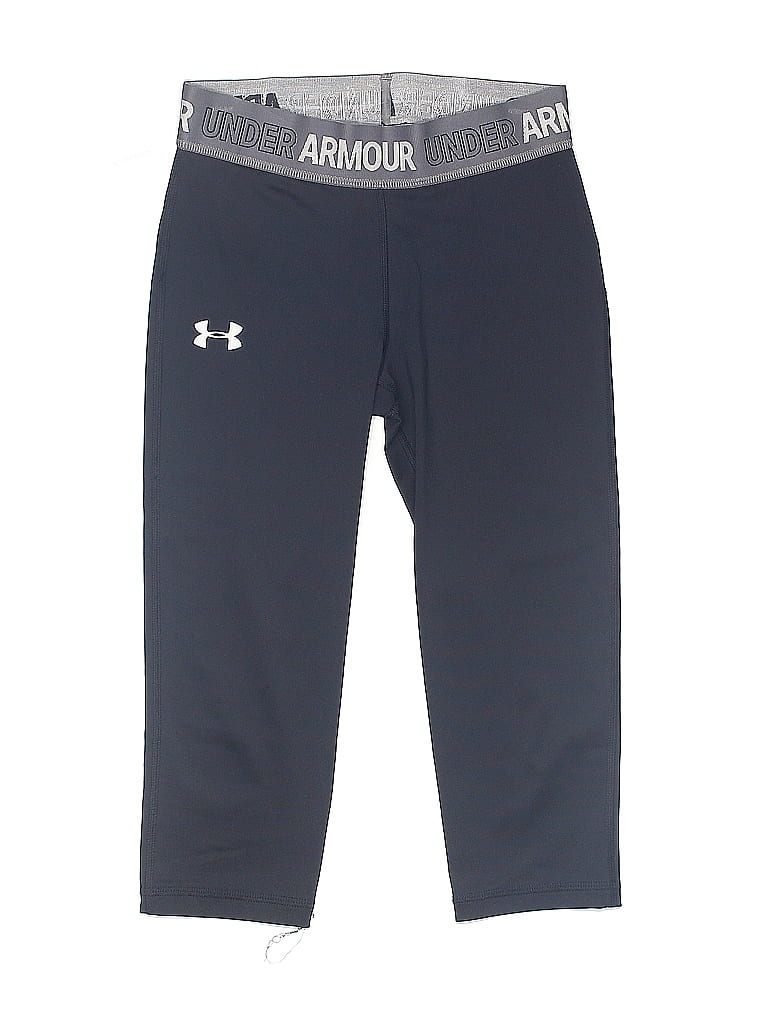 Pre-owned Under Armour Kids' Active Pants In Blue