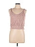 Unbranded 100% Polyester Brown Tan Tank Top Size L - photo 1