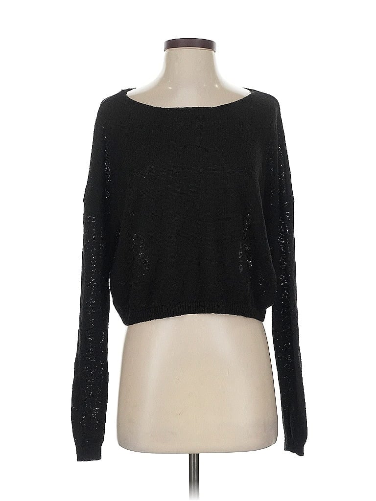 Pre-owned Pookie & Sebastian Pullover Sweater In Black