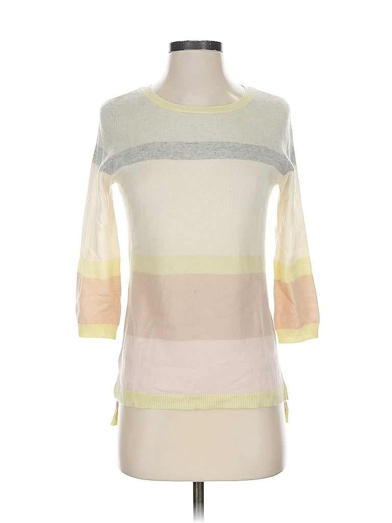 Click to view more detailed imagery on our partner's website Pre-owned Autumn Cashmere Cashmere Pullover Sweater In White