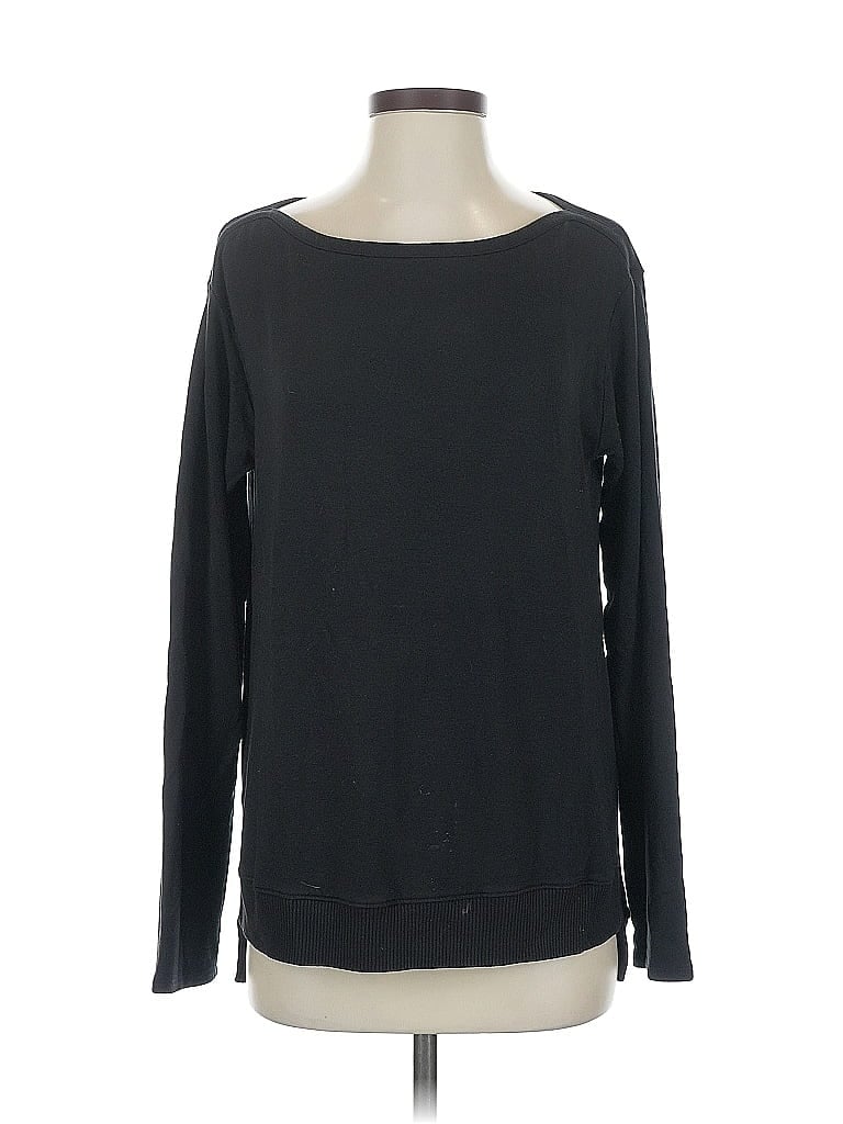 Pre-owned Ann Taylor Loft Outlet Pullover Sweater In Black