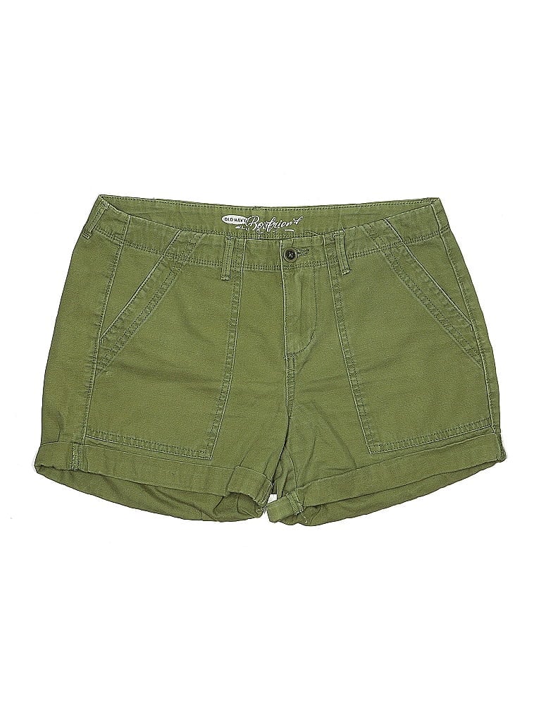 Pre-owned Old Navy Khaki Shorts In Green