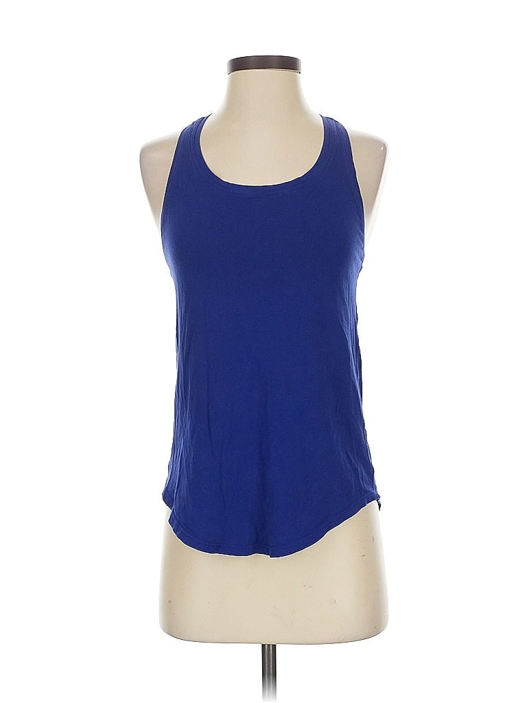 Pre-owned Lululemon Athletica Tank Top Purple Halter Neckline Tops