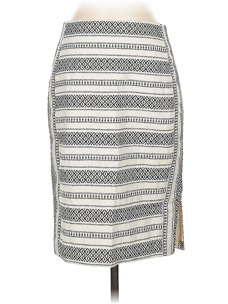 Pre-owned Ann Taylor Loft Casual Skirt In Gray