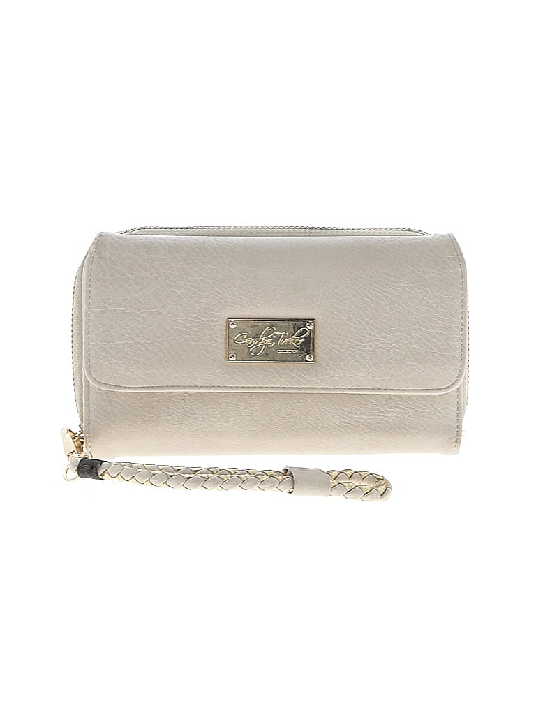 Pre-owned Assorted Brands Wristlet In White