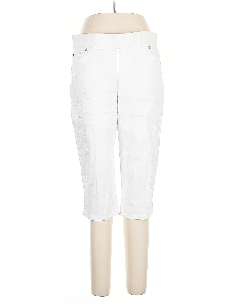 Pre-owned Gloria Vanderbilt Jeggings In White