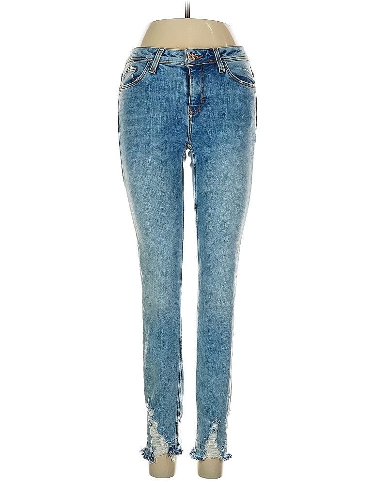 ZARA BASIC Pre-owned Jeans In Blue