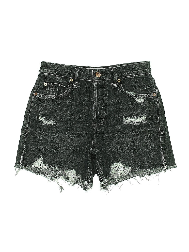 Pre-owned We The Free Denim Shorts In Black